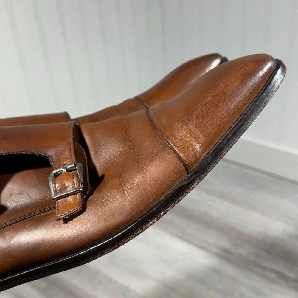 Mercanti Fiorentini Mens‎ Shoes Monk Strap Men's Sz 13